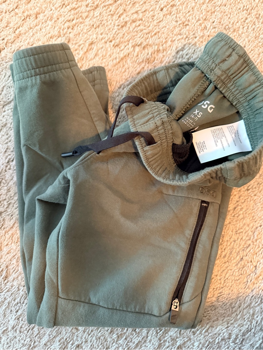 Olive DSGGreen Jogger Sweatpants with Zip Pocket - Picture 2 of 2